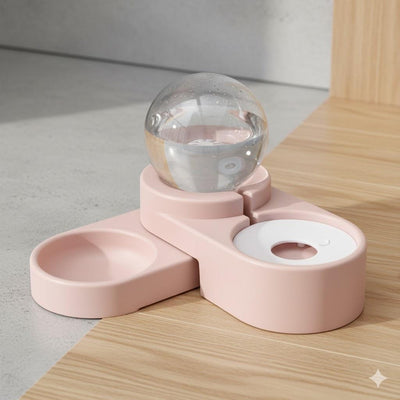 The Hydrapaws Automatic Pet Water Dispenser Plus Bowl: Eco-Friendly, Non-Electric, And High Capacity